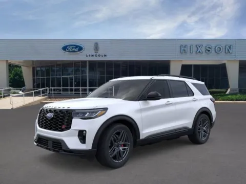 White 2025 Ford Explorer ST for sale in Leesville, LA