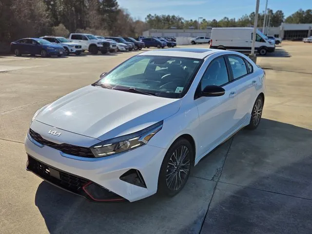 White 2022 Kia Forte GT-Line for sale in Leesville, LA
