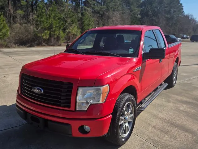 Red 2014 Ford F-150 STX for sale in Leesville, LA