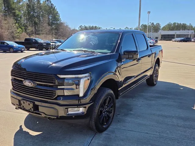 Black 2024 Ford F-150 Platinum for sale in Leesville, LA