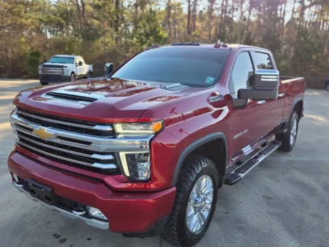 Red 2021 Chevrolet Silverado 2500HD High Country for sale in Leesville, LA