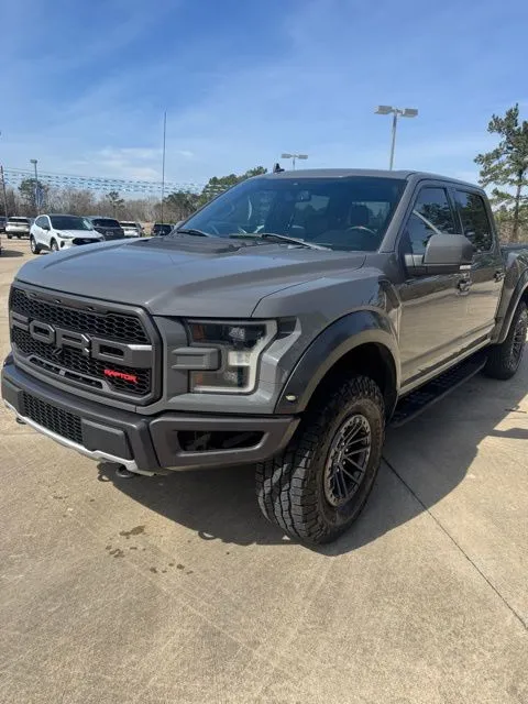 Gray 2020 Ford F-150 Raptor for sale in Leesville, LA