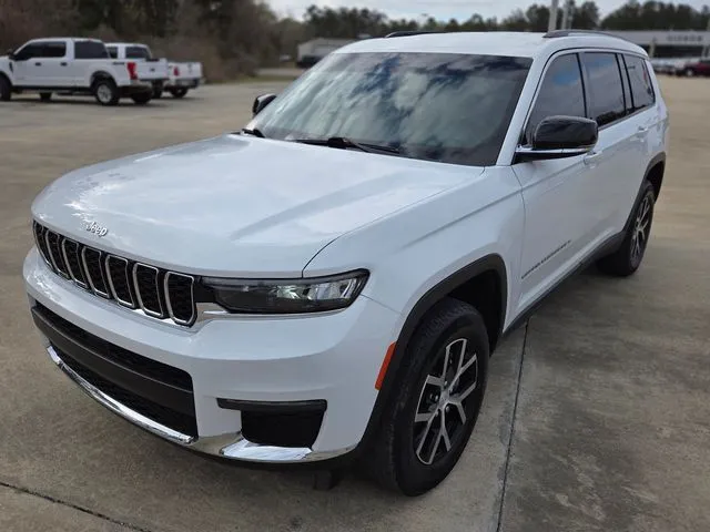 White 2023 Jeep Grand Cherokee L Limited for sale in Leesville, LA