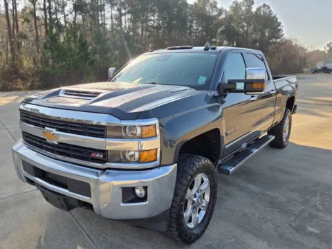 Gray 2017 Chevrolet Silverado 2500HD LTZ for sale in Leesville, LA