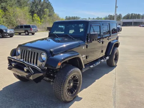Black 2015 Jeep Wrangler Unlimited Freedom Edition for sale in Leesville, LA