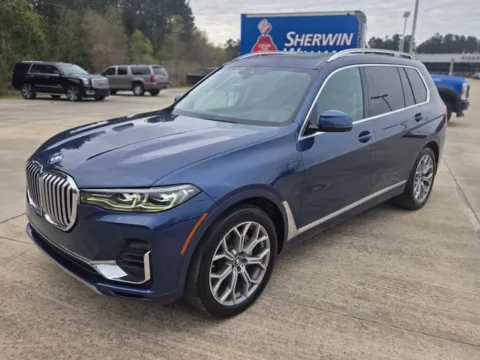 Blue 2019 BMW X7 xDrive40i for sale in Leesville, LA