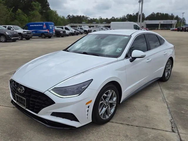 White 2023 Hyundai Sonata SEL for sale in Leesville, LA