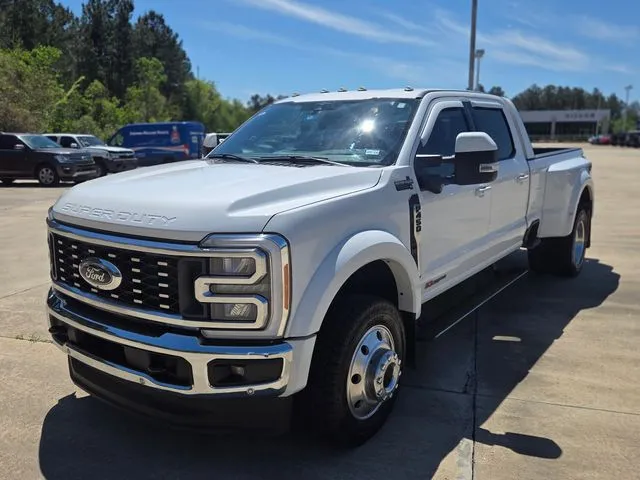 White 2023 Ford F-450SD LARIAT WESTERN HAULER for sale in Leesville, LA