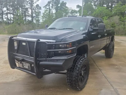 Blue 2008 Chevrolet Silverado 2500HD LT for sale in Leesville, LA
