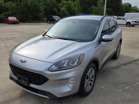 Silver 2021 Ford Escape Hybrid SEL for sale in Leesville, LA