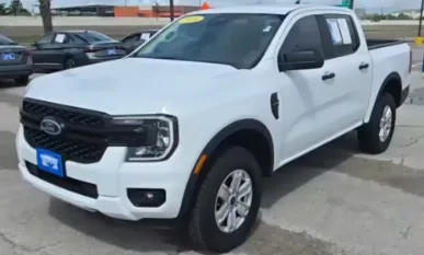 White 2024 Ford Ranger XL for sale in Leesville, LA