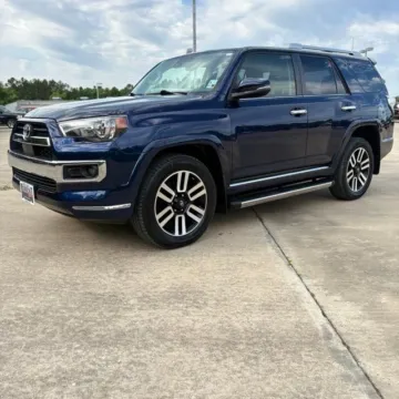 Blue 2021 Toyota 4Runner Limited for sale in Leesville, LA