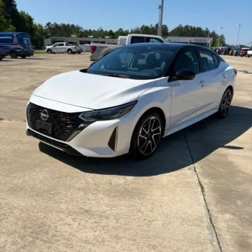 White 2024 Nissan Sentra SR for sale in Leesville, LA
