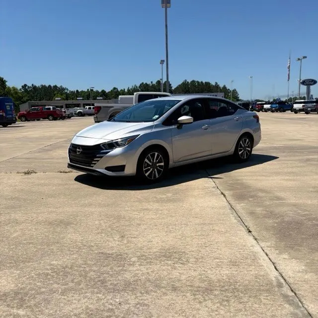 Silver 2023 Nissan Versa 1.6 SV for sale in Leesville, LA
