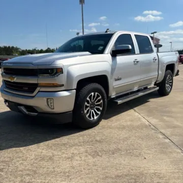 Silver 2018 Chevrolet Silverado 1500 LT for sale in Leesville, LA