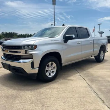 Silver 2021 Chevrolet Silverado 1500 LT for sale in Leesville, LA