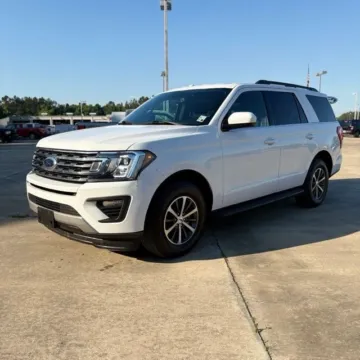 White 2019 Ford Expedition XLT for sale in Leesville, LA