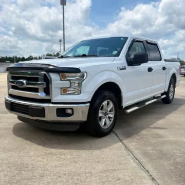 White 2015 Ford F-150 XLT for sale in Leesville, LA