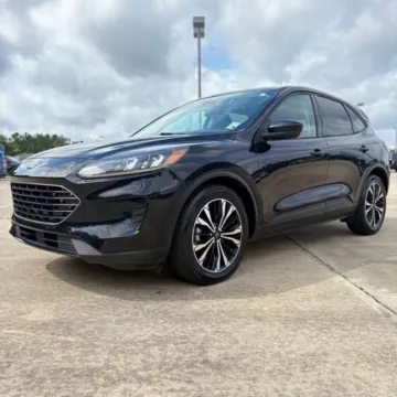Black 2021 Ford Escape SE for sale in Leesville, LA