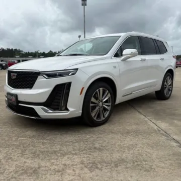 White 2022 Cadillac XT6 Premium Luxury for sale in Leesville, LA