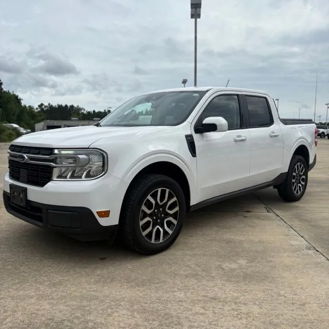 White 2022 Ford Maverick Lariat for sale in Leesville, LA