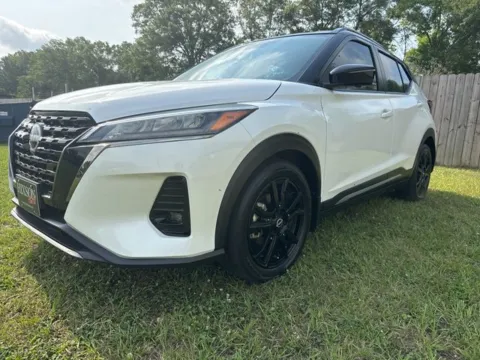 White 2022 Nissan Kicks SR for sale in Leesville, LA