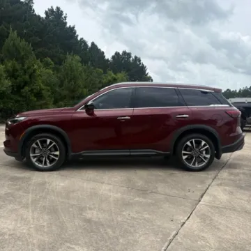 Photos of 2022 INFINITI QX60 LUXE for sale in Leesville, LA at Hixson Ford Leesville
