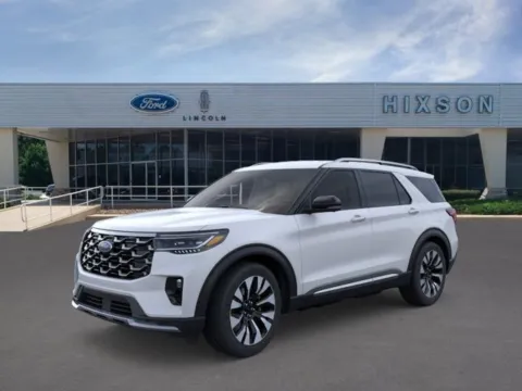 White 2026 Ford Explorer Platinum for sale in Leesville, LA