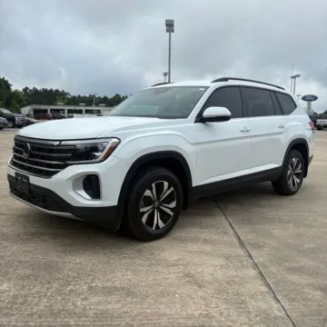 White 2024 Volkswagen Atlas 2.0T SE for sale in Leesville, LA