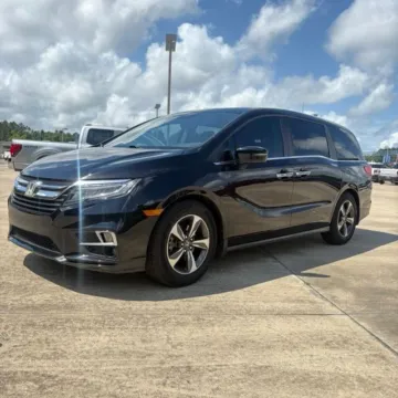 Black 2019 Honda Odyssey Touring for sale in Leesville, LA