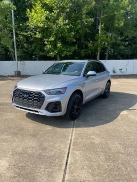 Silver 2022 Audi Q5 45 S line Premium for sale in Leesville, LA