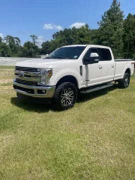 White 2019 Ford F-350SD Lariat for sale in Leesville, LA
