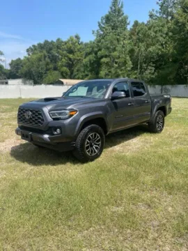 Gray 2021 Toyota Tacoma TRD Sport for sale in Leesville, LA