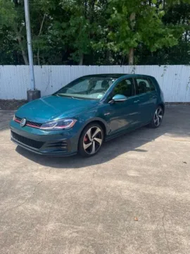 Green 2018 Volkswagen Golf GTI 2.0T SE for sale in Leesville, LA