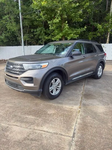 Gray 2021 Ford Explorer XLT for sale in Leesville, LA