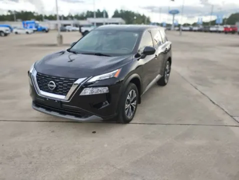 Black 2023 Nissan Rogue SV for sale in Leesville, LA