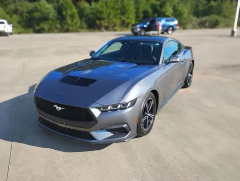 Gray 2024 Ford Mustang EcoBoost for sale in Leesville, LA