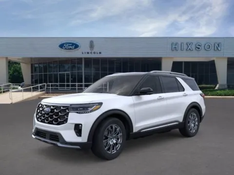 White 2026 Ford Explorer Platinum for sale in Leesville, LA