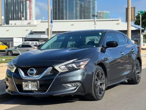 Blue 2016 Nissan Maxima 3.5 S for sale in Honolulu, HI