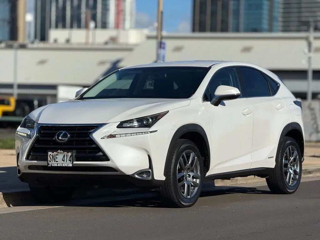 White 2015 Lexus NX 300h for sale in Honolulu, HI
