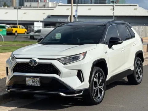 White 2021 Toyota RAV4 Prime XSE for sale in Honolulu, HI