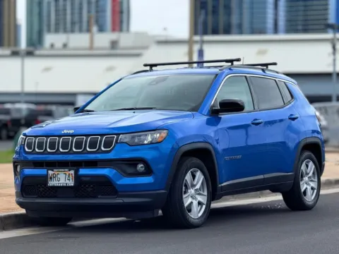 Blue 2022 Jeep Compass Latitude for sale in Honolulu, HI
