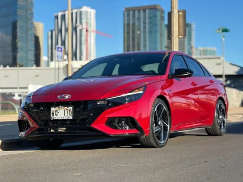 Red 2023 Hyundai Elantra N Line for sale in Honolulu, HI