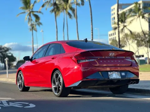 Another view of 2023 Hyundai Elantra N Line for sale in Honolulu, HI at Aloha Auto Depot LLC.
