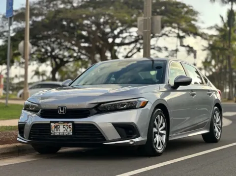 Silver 2022 Honda Civic LX for sale in Honolulu, HI