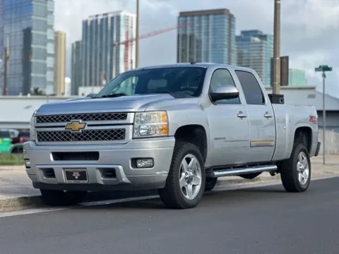 Silver 2013 Chevrolet Silverado 2500HD LTZ for sale in Honolulu, HI