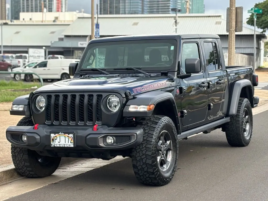 Black 2021 Jeep Gladiator Rubicon for sale in Honolulu, HI
