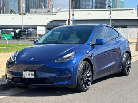 Blue 2022 Tesla Model Y Performance for sale in Honolulu, HI
