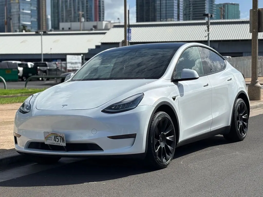 White 2020 Tesla Model Y Long Range for sale in Honolulu, HI