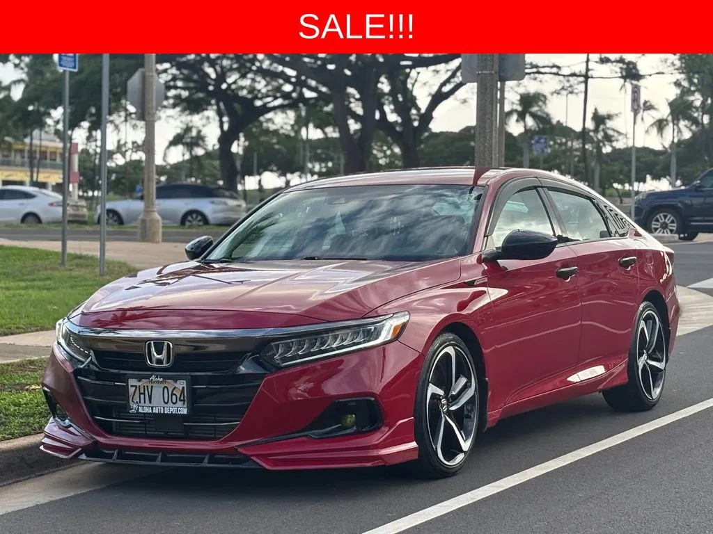 Red 2022 Honda Accord Sport Special Edition for sale in Honolulu, HI